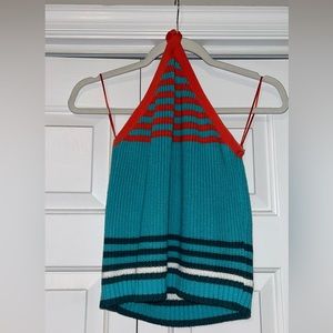 Zara sweater halter tank